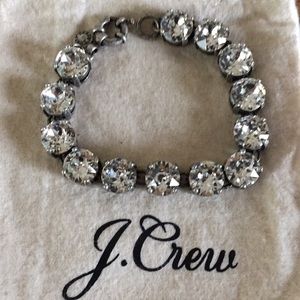 J Crew Swarovski crystal bracelet